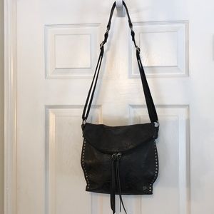 The Sak Leather Embossed Crossbody